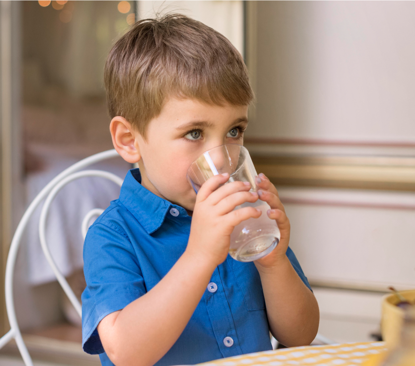 cute little boy drinking lemonade 1